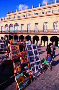 Mercado de Arte en La Habana