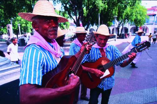 Músicos en La Habana